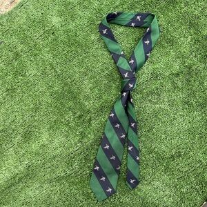 Men’s Green and Black Mallard Duck Tie